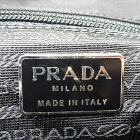 Prada Chain Backpack Daypack Nero Black - Picture 7 of 9